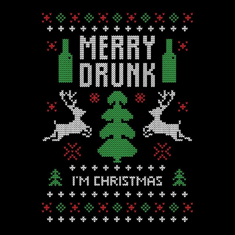 Boire laide pull cristmas