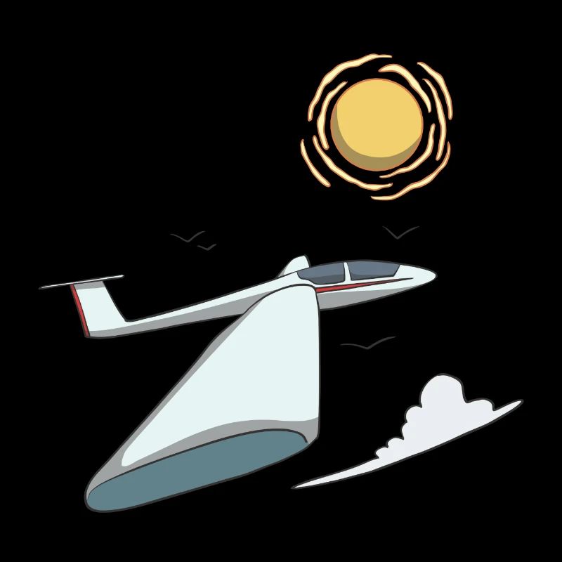 Planeur au soleil Planeur planeur