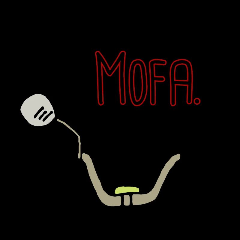 Moped handlebar 25 kmh statement