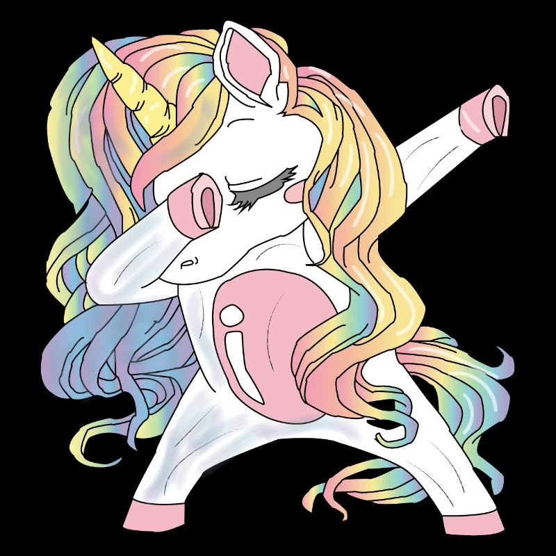 Dabbing Einhorn Geschenk