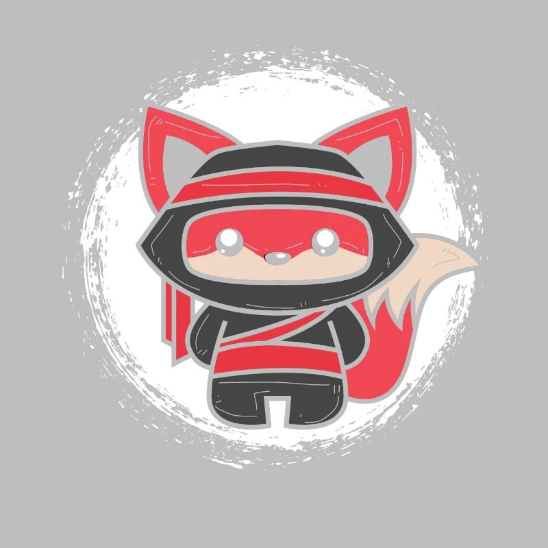 Ninja Fox Gift for Shinobi Foxes & Ninjas