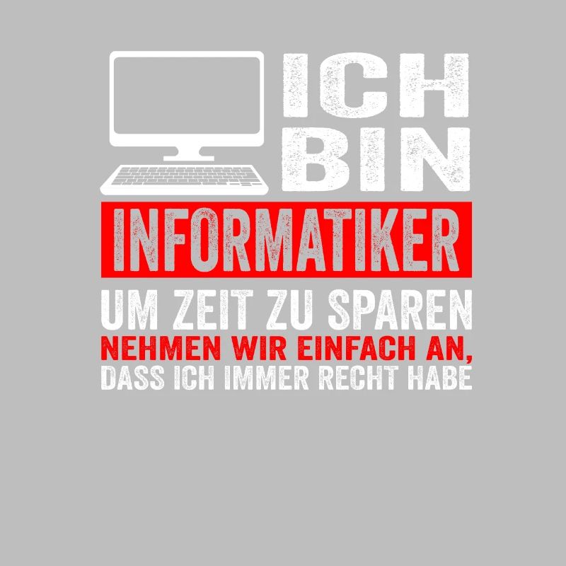 Informatiker IT Experte Informatik Informatik Lust