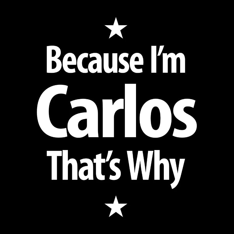 Carlos Personalized Name Birthday