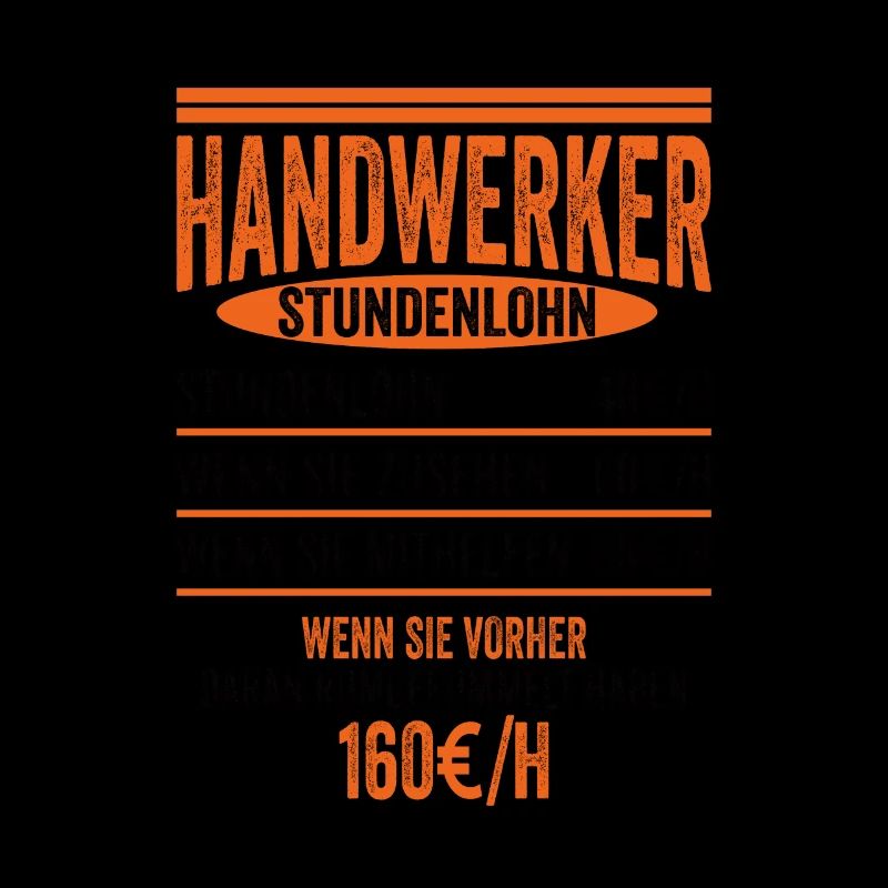 Handwerker Stundenlohn Baustelle Bauarbeiter Gesch