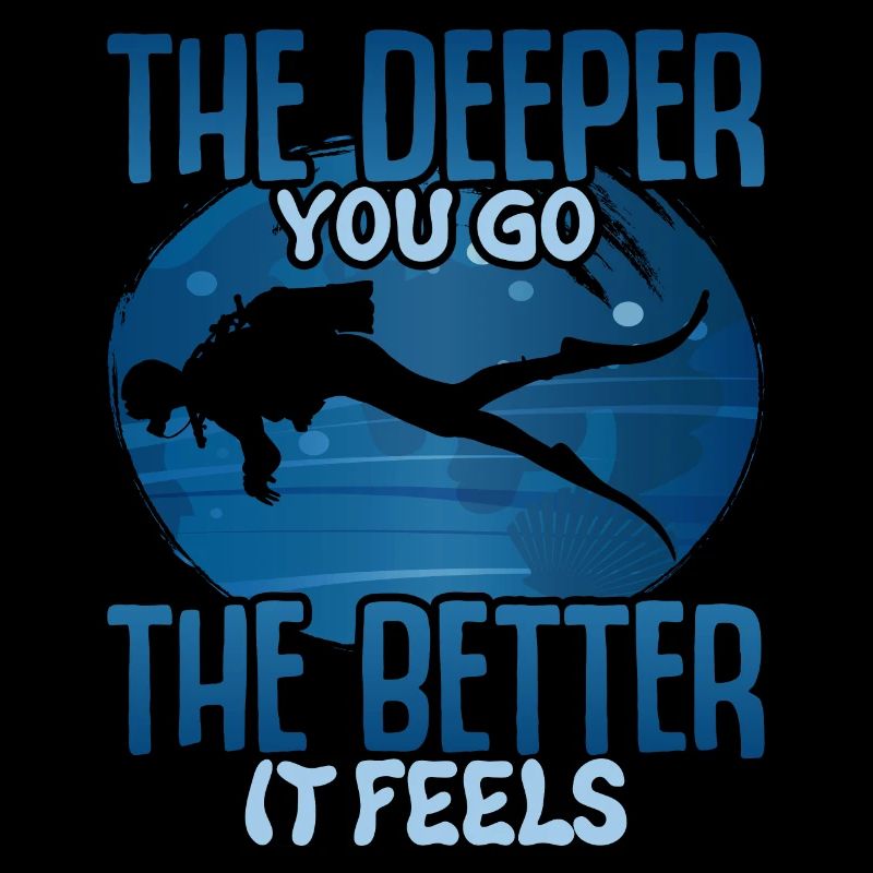 Deep Diving Diver Scuba Diving Diving Gift