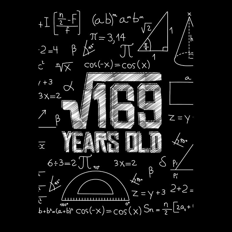 Square Root From 169 years Old 13