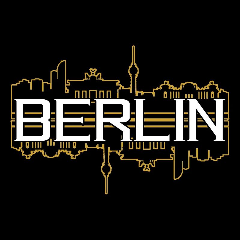 Berlin Germany Germany Skyline Font