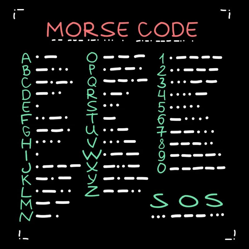 Morse Code Amateurfunker Funkamateur