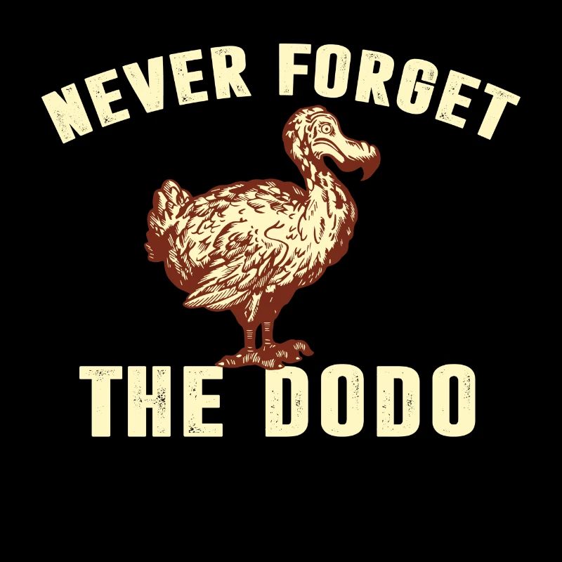 never forget the dodo n’oublie pas oiseau dodo