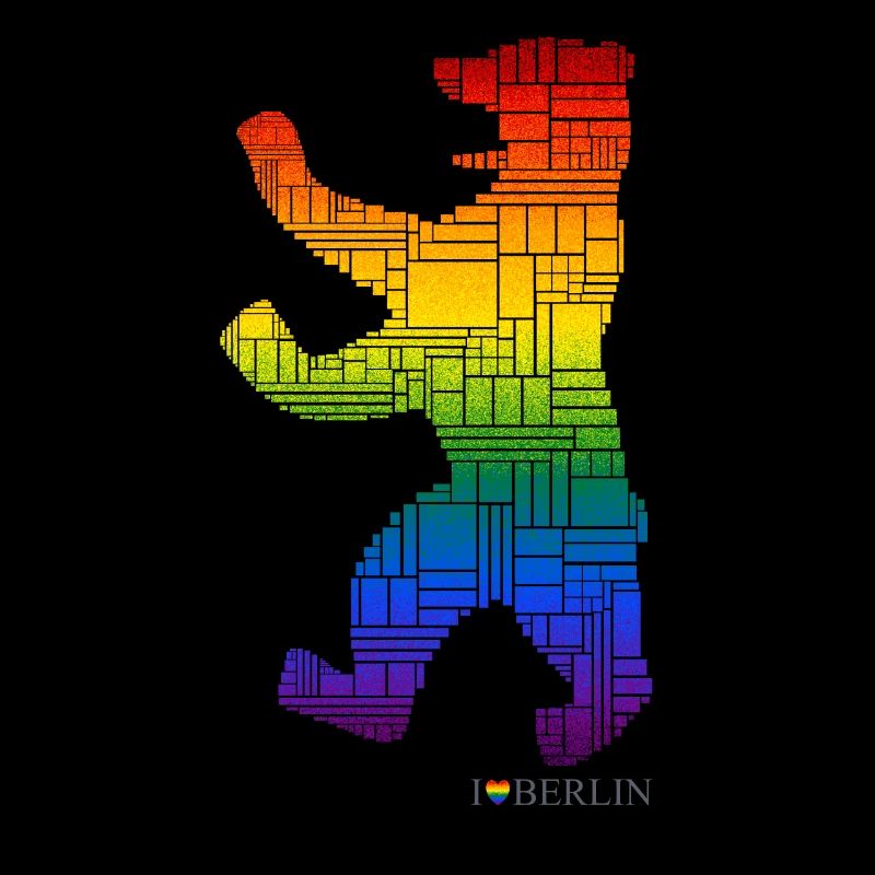 Berliner Bär - I Love Berlin - Pride Edition
