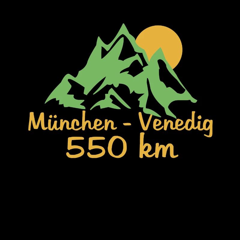 traumpfad München Venedig 550 km