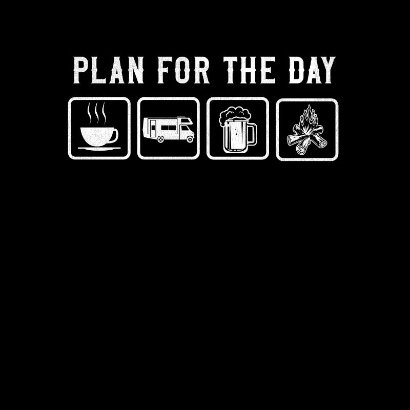Camping Plan For The Day Motorhome