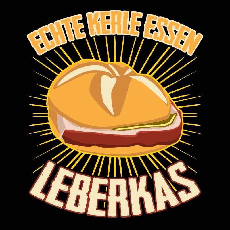 Leberkäse Echte Kerle essen Leberkas