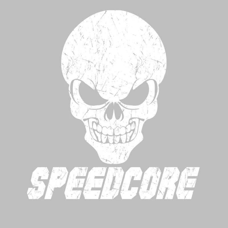 Speedcore Skull Techno