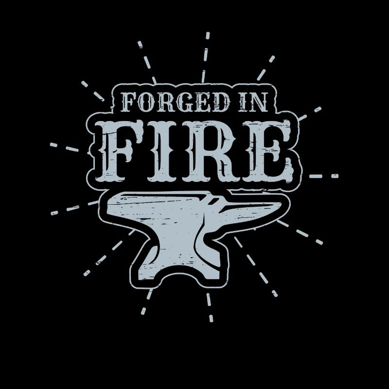 Forgeron forgé dans le feu