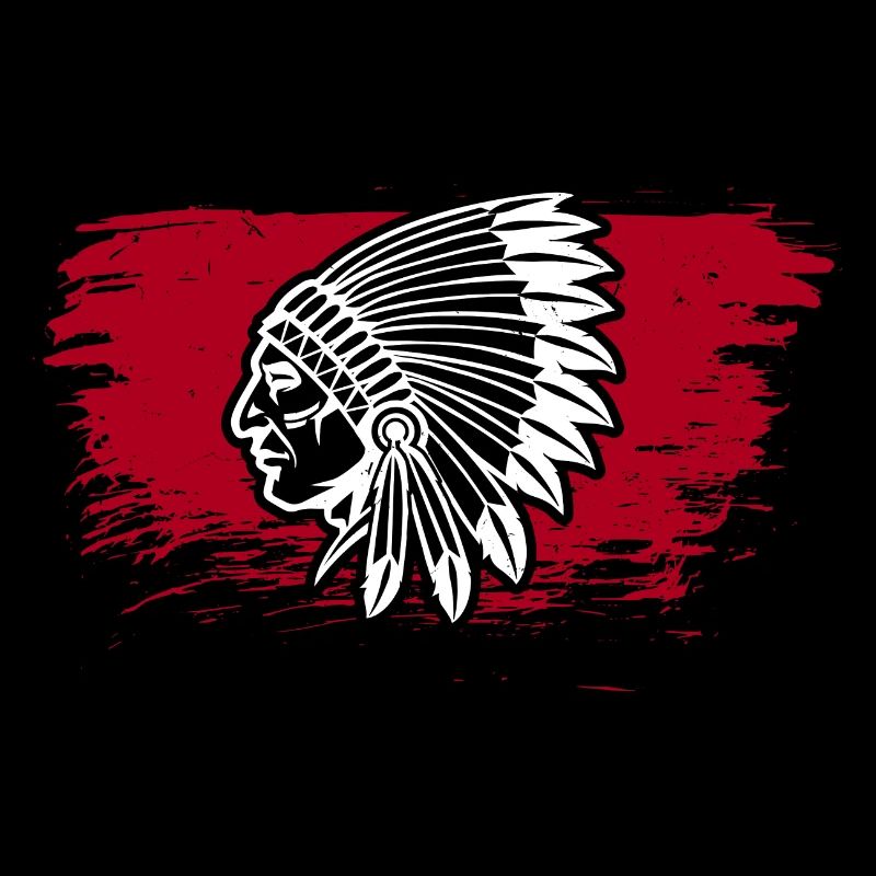 Indianer Haeuptling
