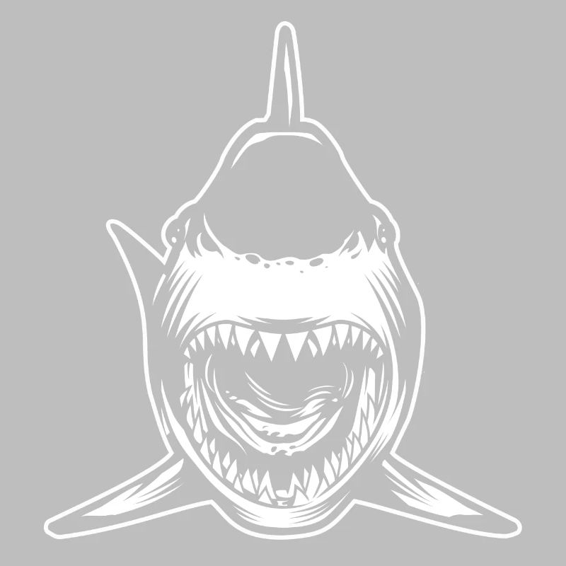 Requin gueule ouverte