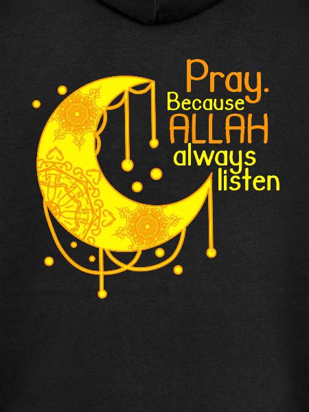 Islam shirt halvmåne siger Allah