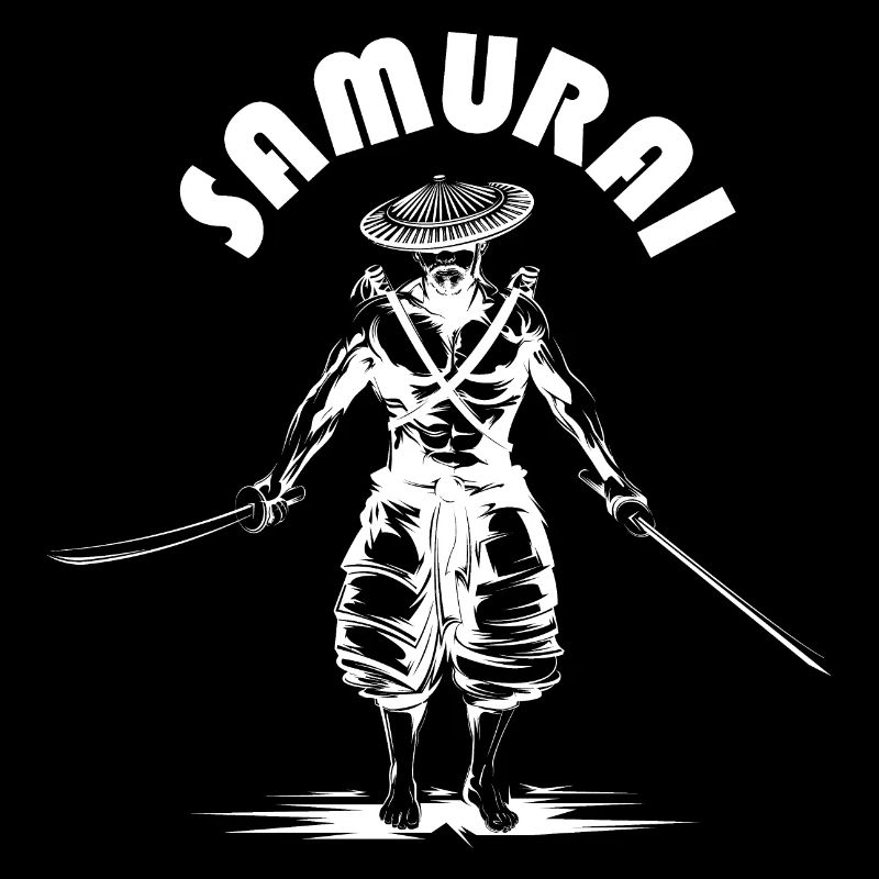 Samurai Symbol Icon Fighter Illustration Icon Logo