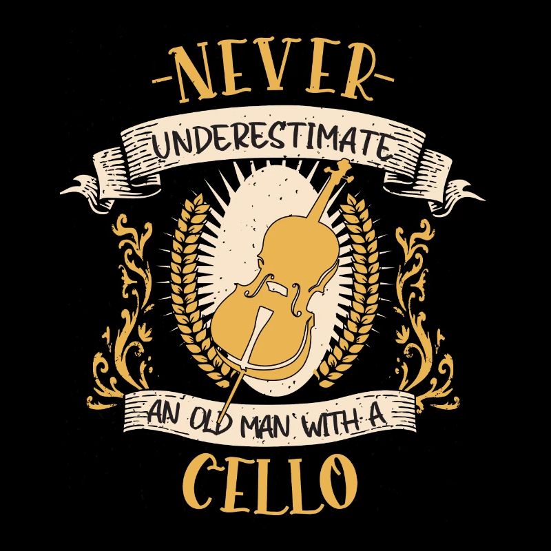 Cello Musician String Instrument Gift