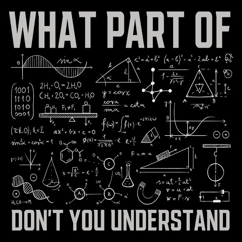Quelle partie de ne comprenez-vous pas Funny Math