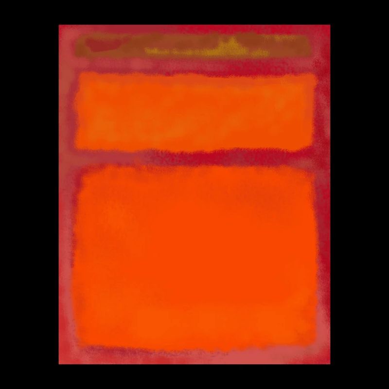 Rothko-Kunststil in digitalen Farben