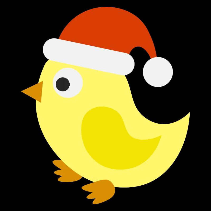 Festive Christmas Chick