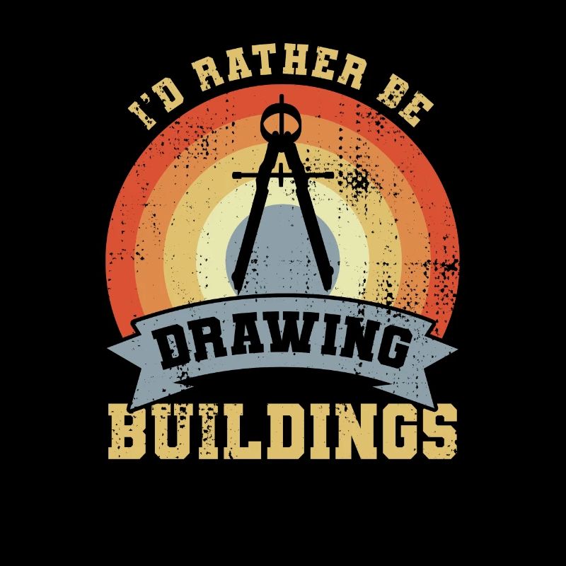 I'd Rather Be Drawing Buildings