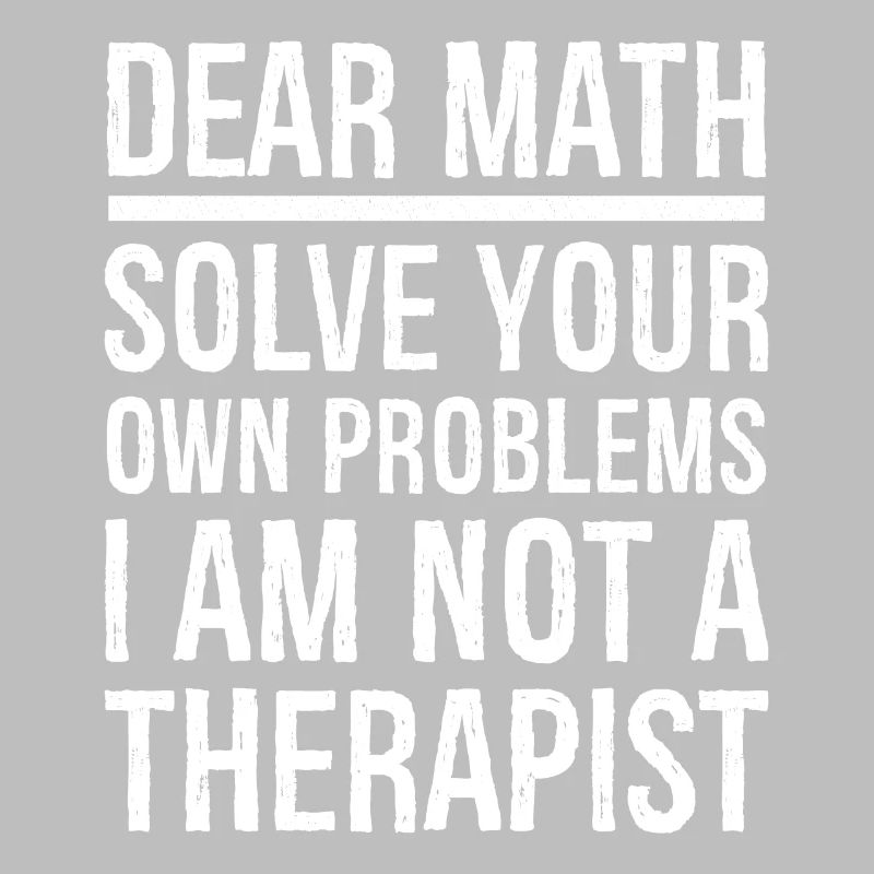 dear math funny shirt