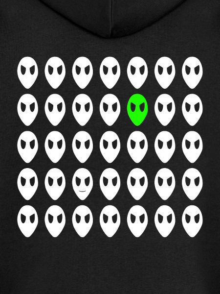 alien face