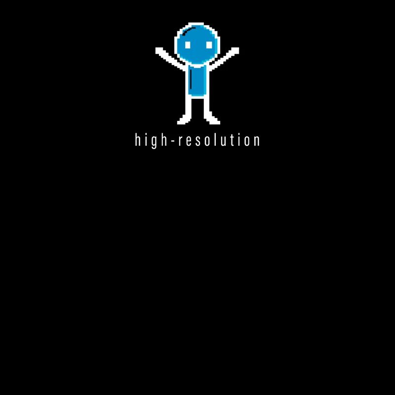High Resolution Pixel Männchen Absurder Humor