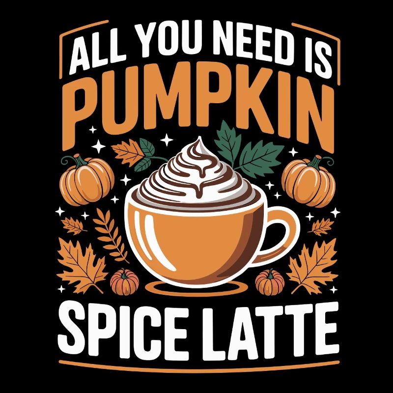 Pumpkin Autumn Pumpkin Spice Latte