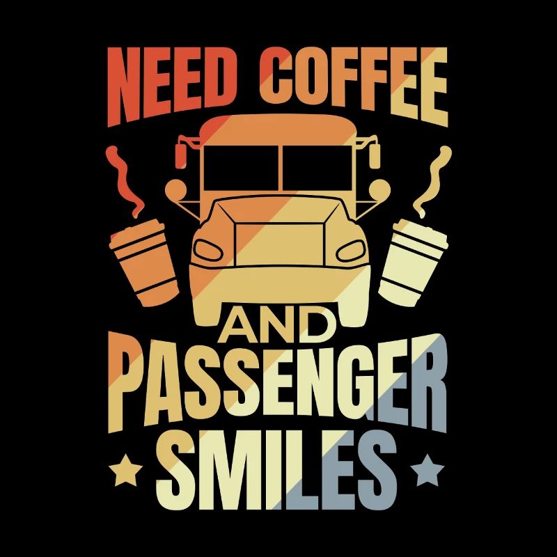 Need Coffee and Passenger Smiles