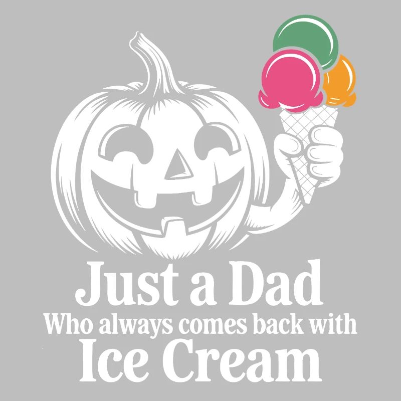 Vater mit Eiscreme Spruch