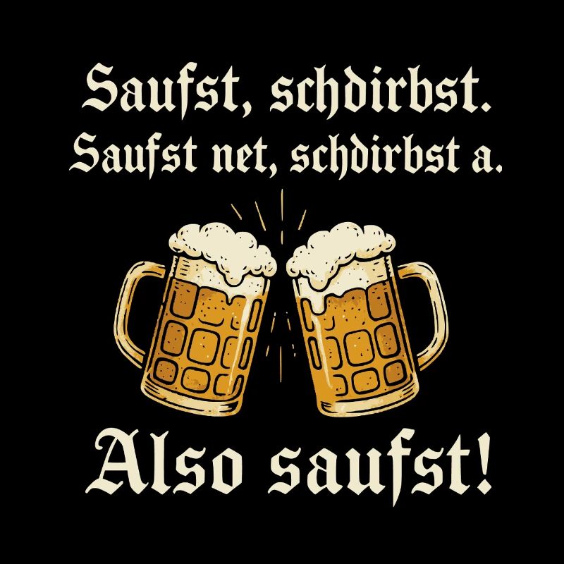 Bayrischer Bier Spruch