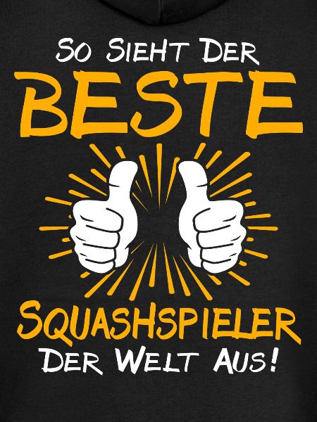 Squashspieler Geschenkidee