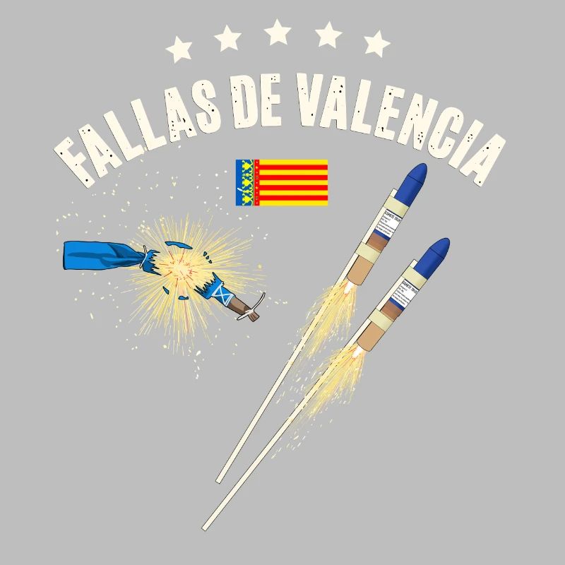 Feux d’artifice de Fallas de Valencia