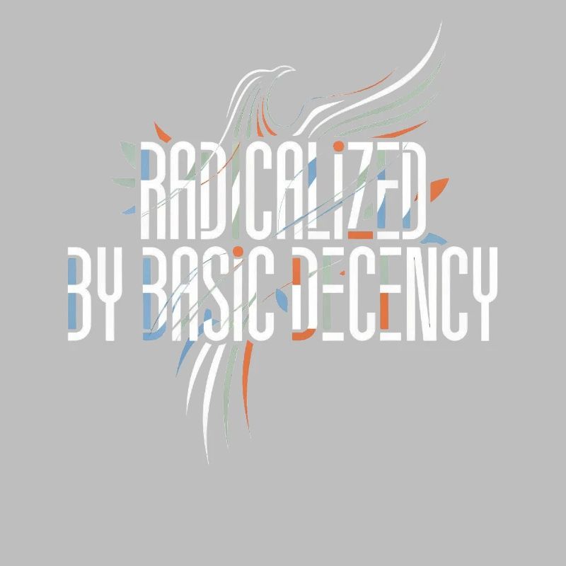 Radicalized by Basic Decency Shirt for Activists