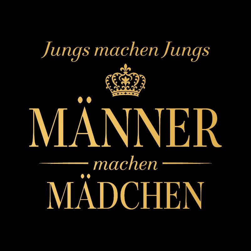 Jungs machen Jungs – Männer machen Mädchen