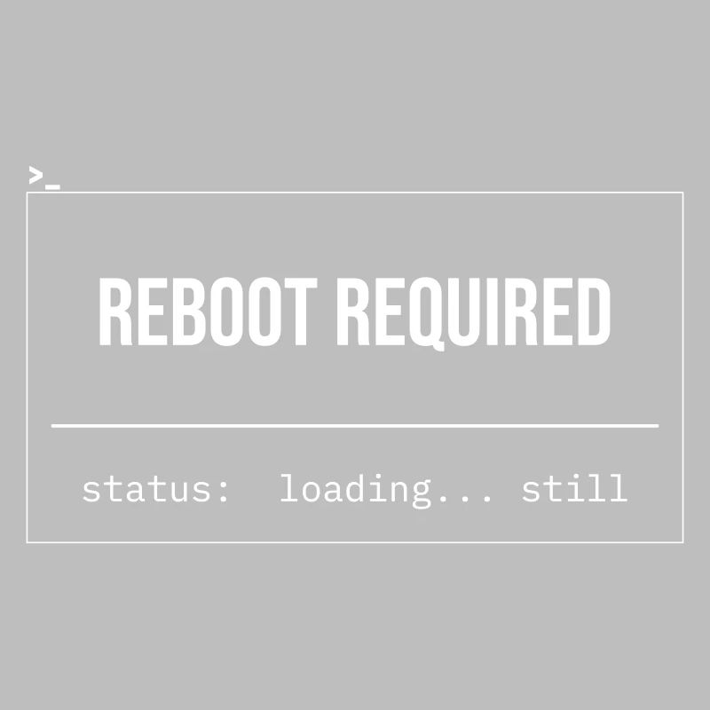Reboot erforderlich