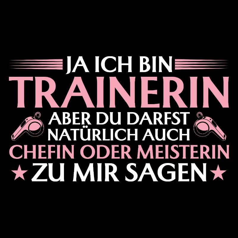 Trainerin Chefin oder Meisterin - Fußballtrainerin