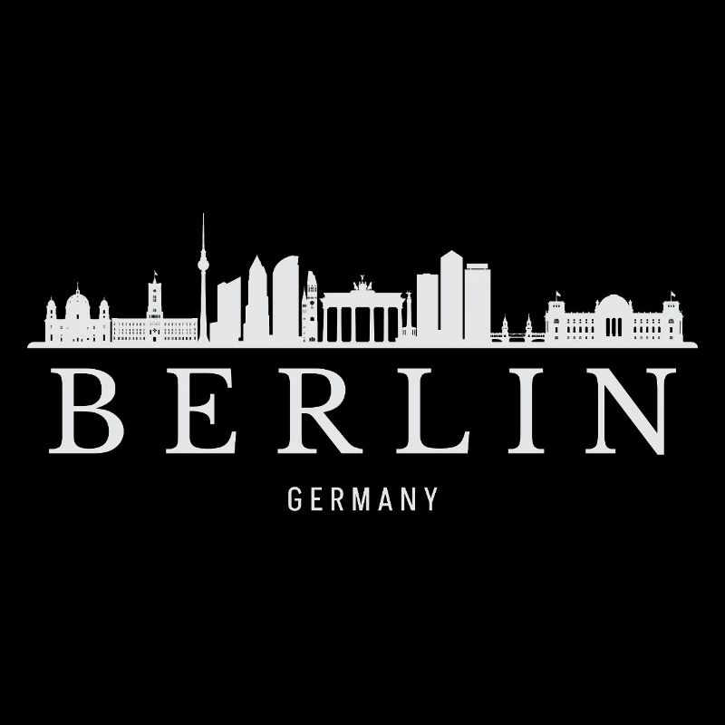 Berliner Skyline, Berlin, Deutschland
