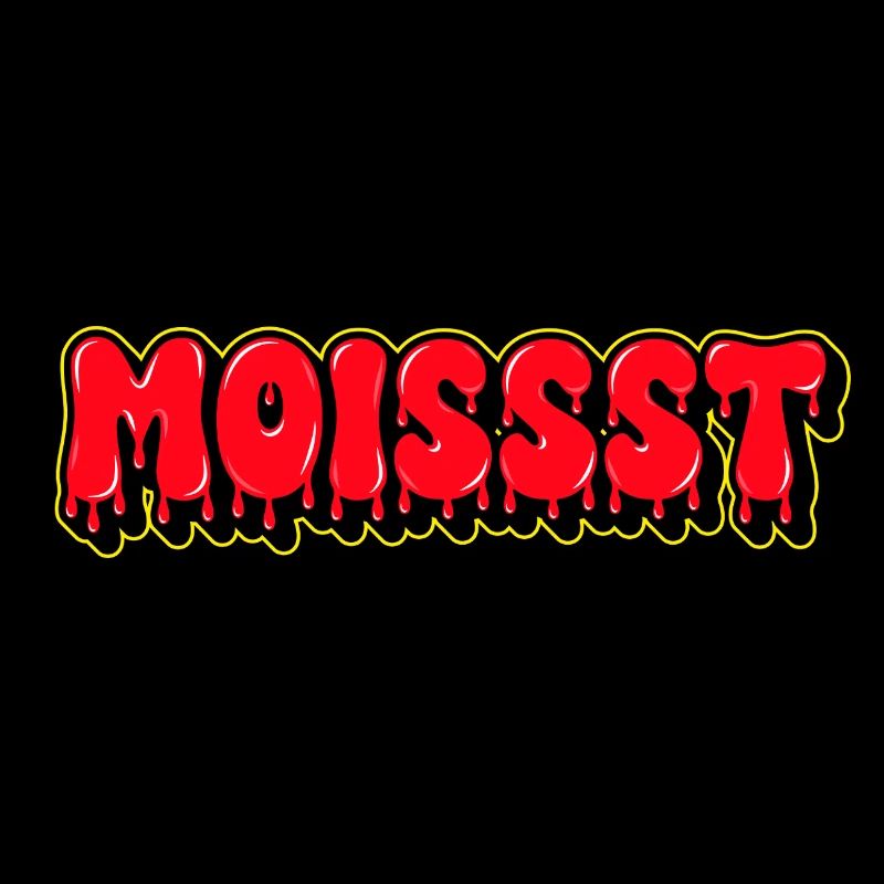 Moist Fat Font Wortzeichen