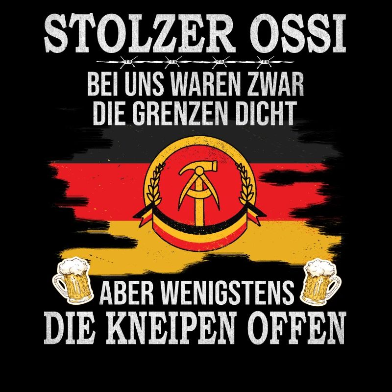 DDR Sprüche Ossi NVA Osten Ostalgie DDR Kneipe