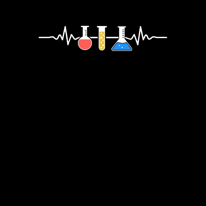 Chemistry Heartbeat - Laboratory Assistant Chemist Nerd Geek