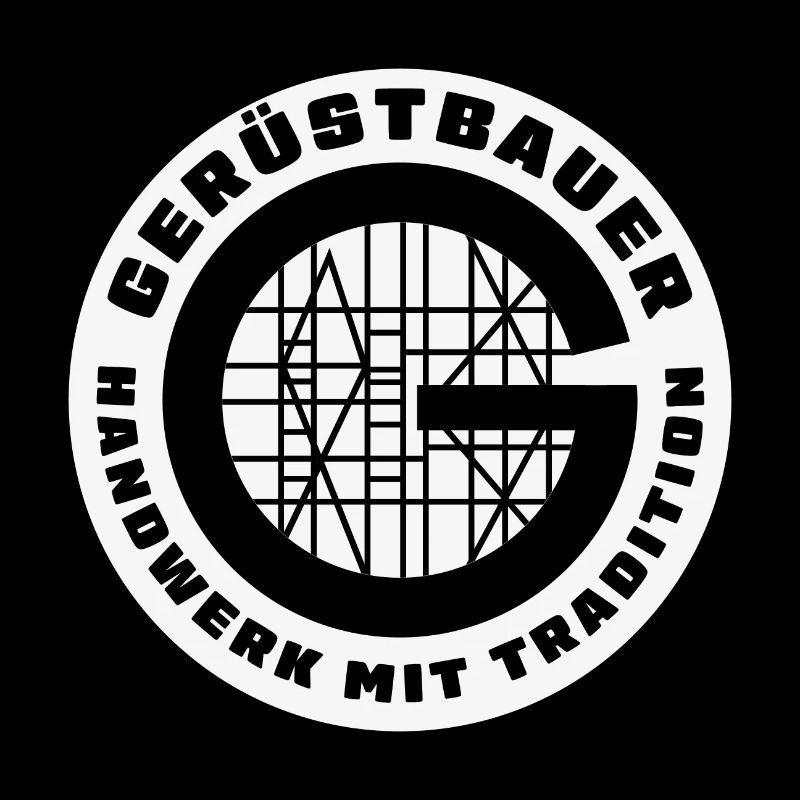 Gerüstbauer Shirt Handwerk mit Tradition