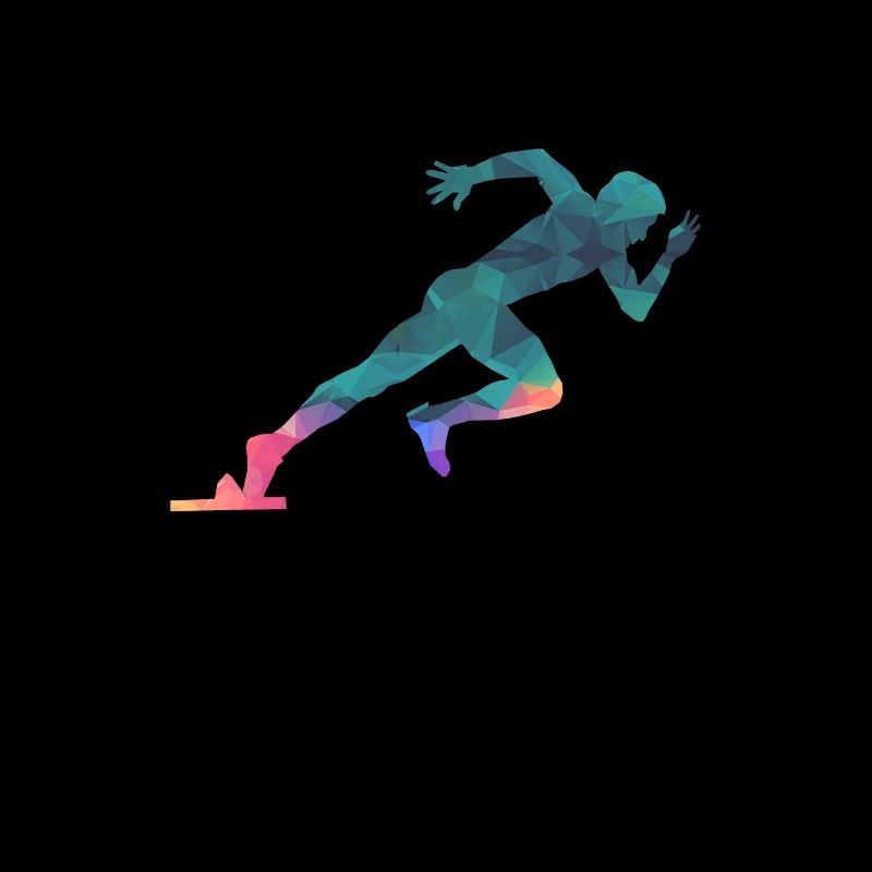 Sprinter Sprinten Läufer