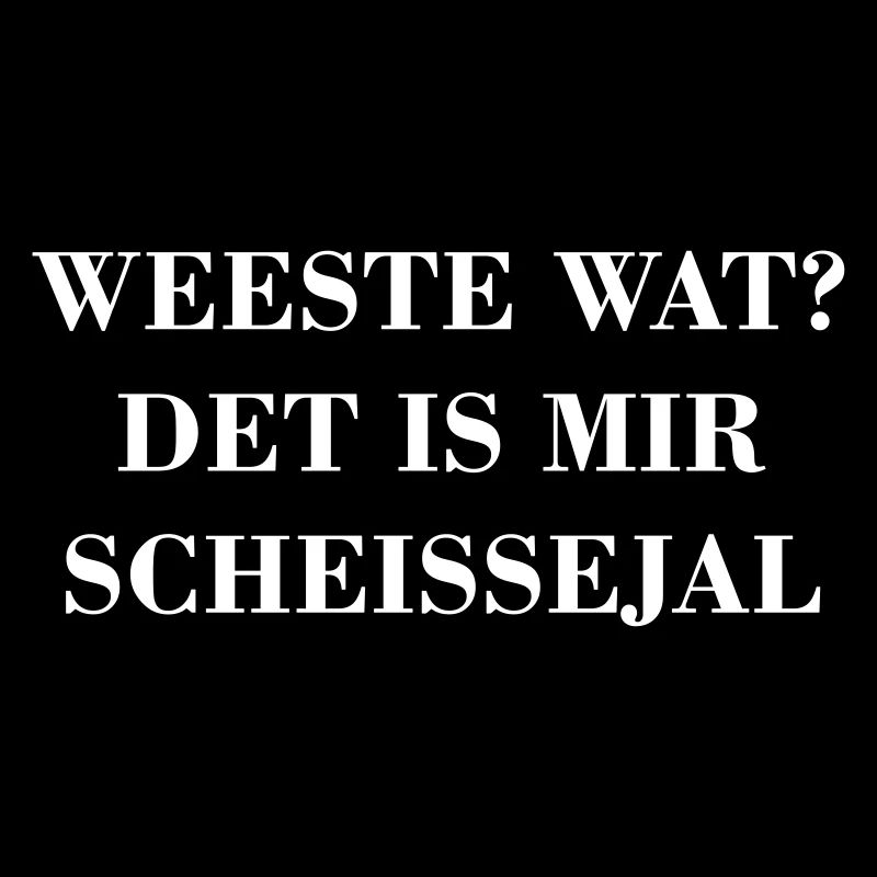 Berlin Berlinsche scheissejal Funny saying
