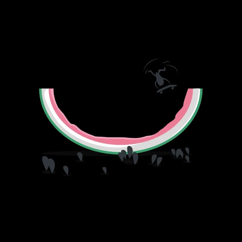 Patinage des graines de melon d'eau