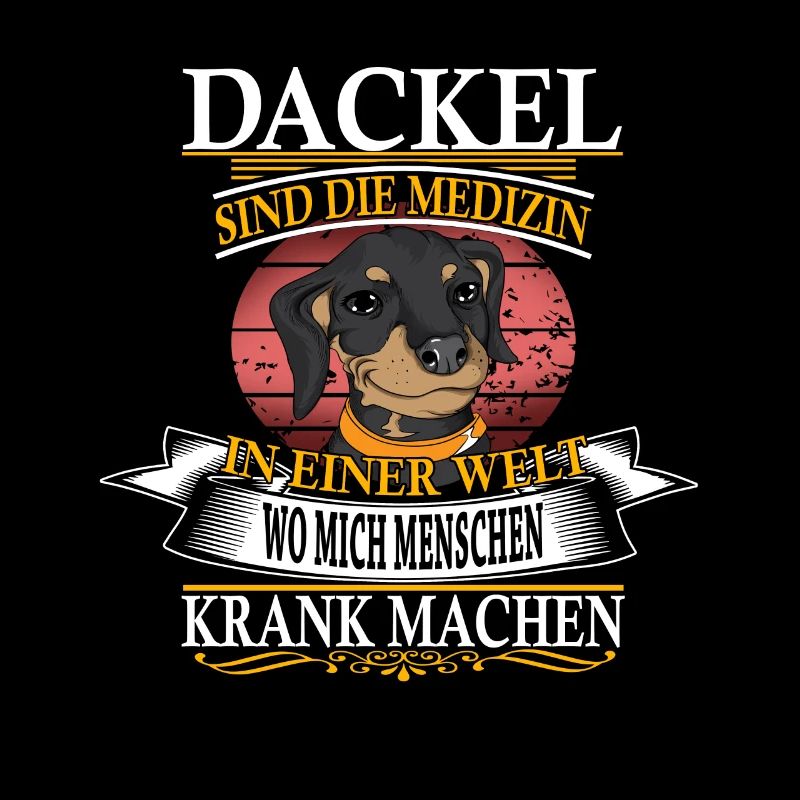 Hunderasse Dackel sind die Medizin Hundebesitzer